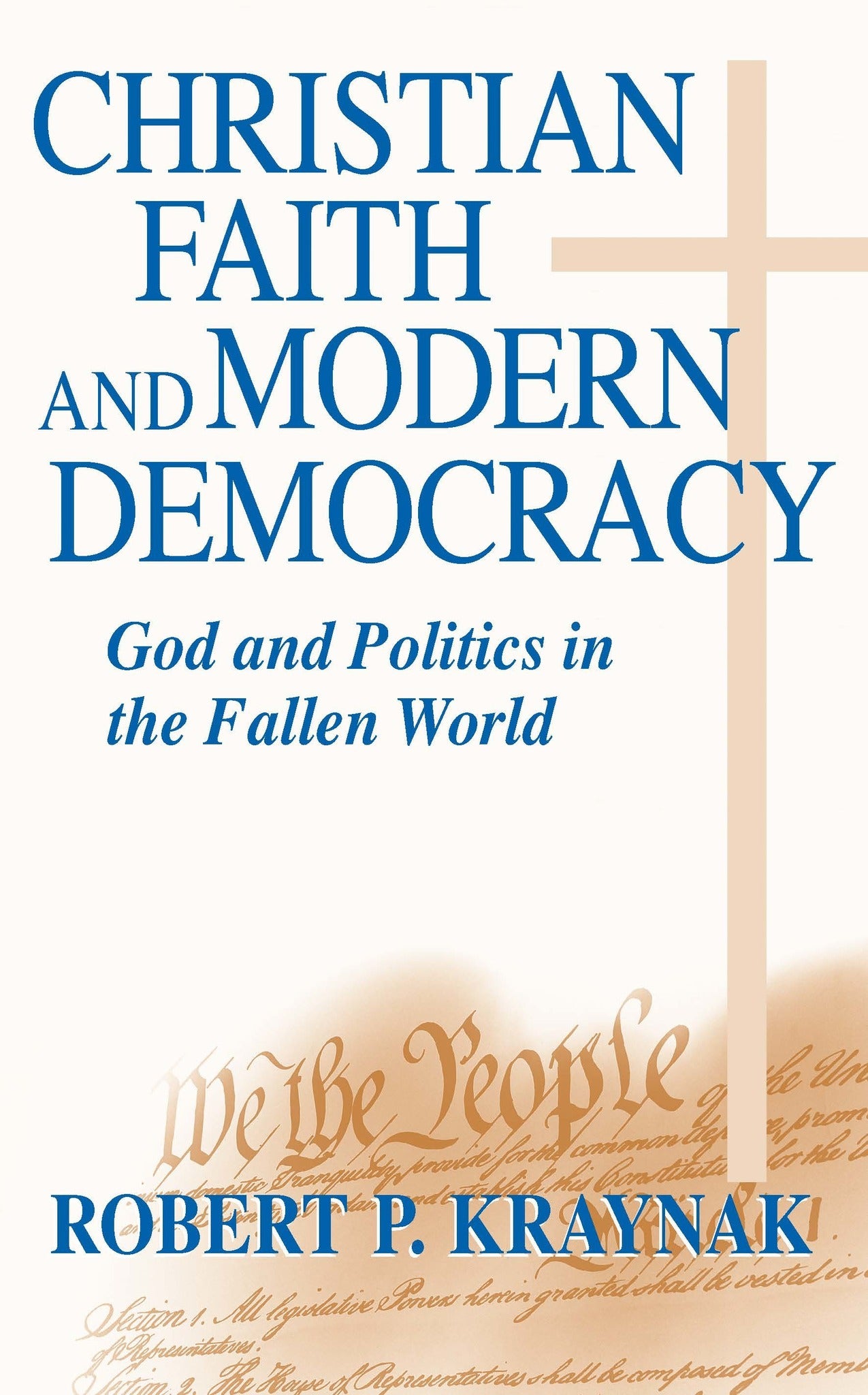 Cover image for Christian Faith and Modern Democracy ISBN 9780268022655